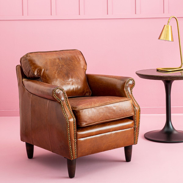 Fauteuil Kansas chocolat